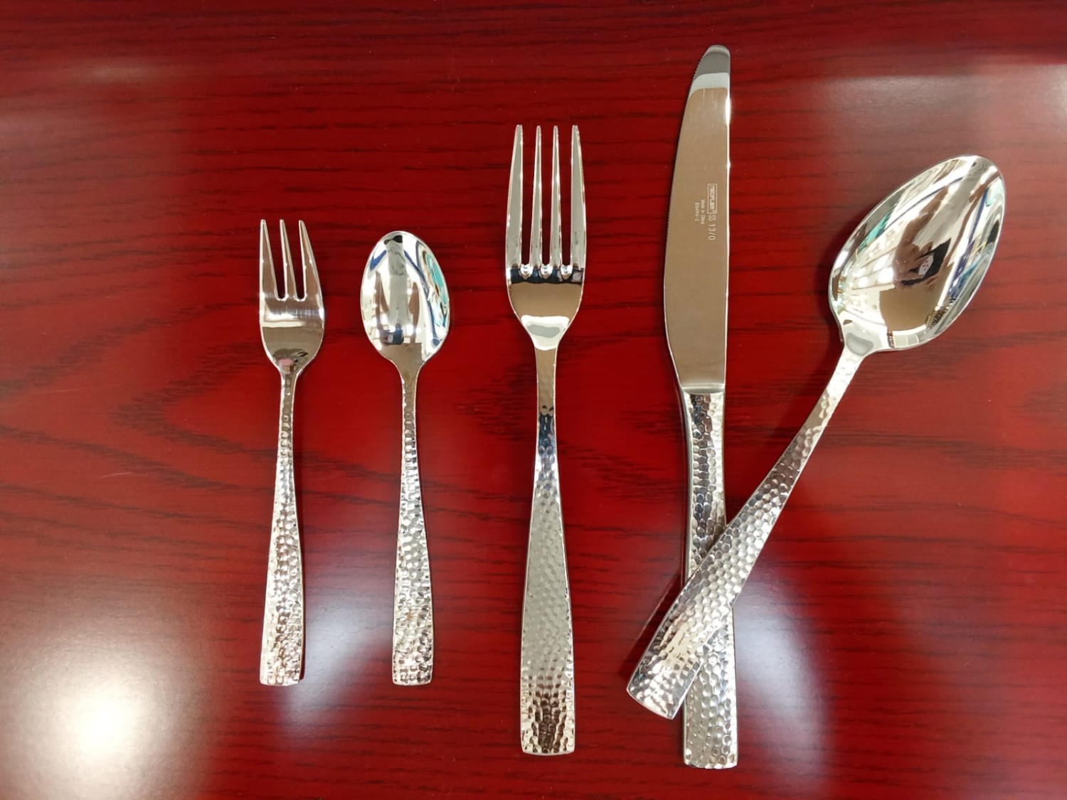 Neoflam spoon set 72 pieces patterned shape