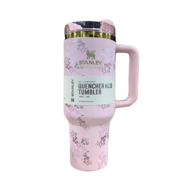 Thermal mug flowers shape