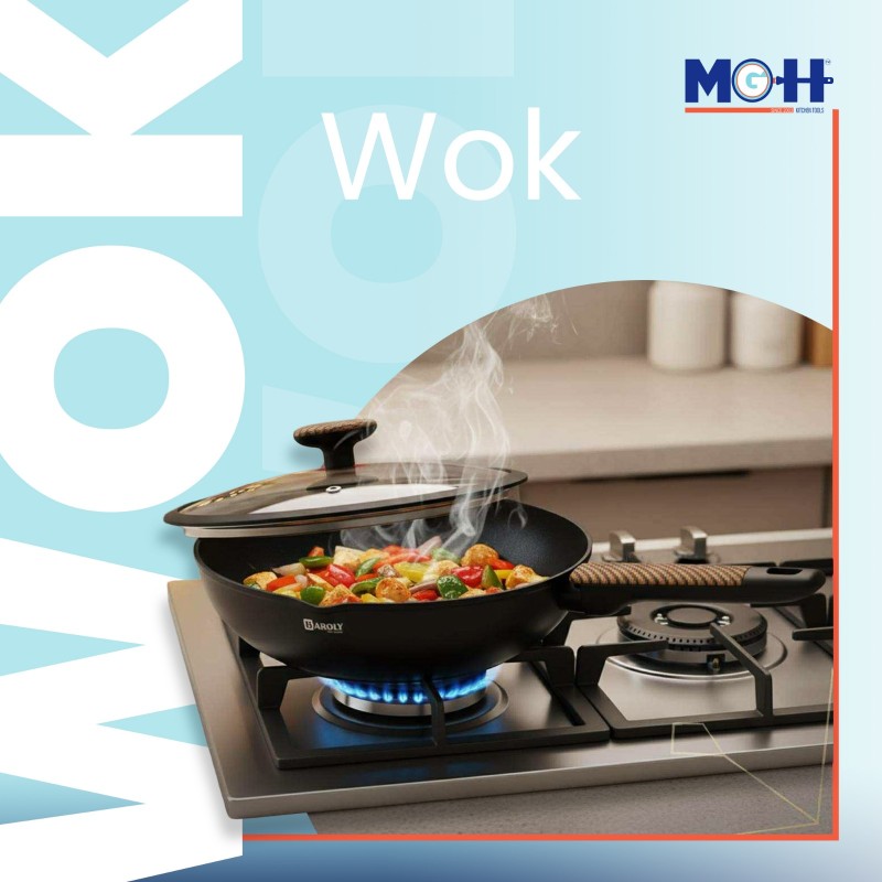 Titanium wok 28 CM