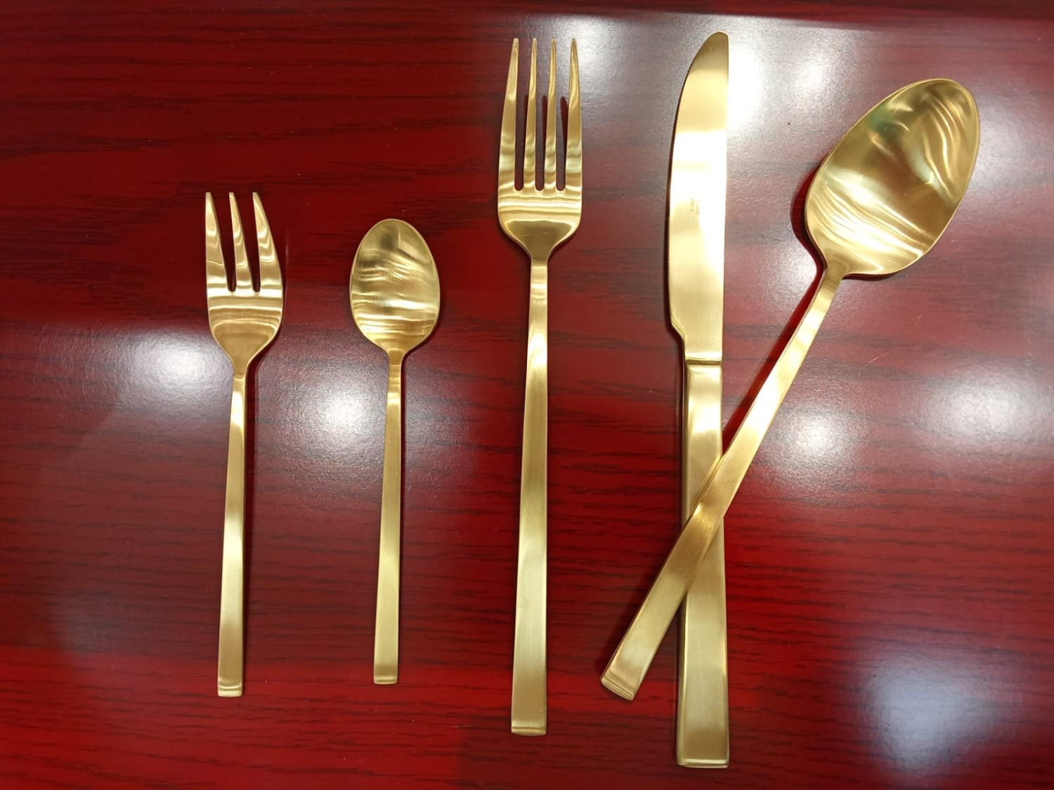 Neoflam spoon set 72 pieces gold