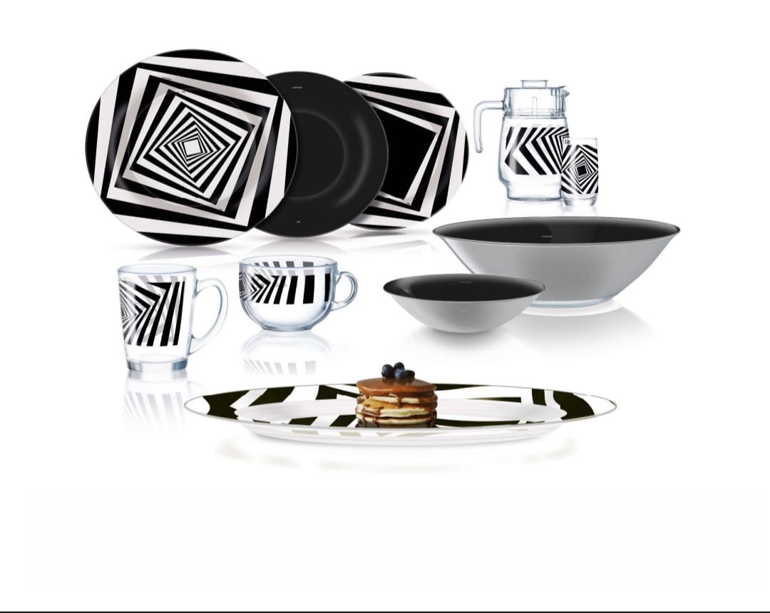 Luminarc Arcopyrex Set 46 Pieces ILLUSION WHITE