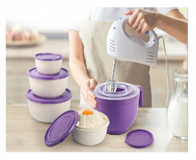 Icook Ucsan Plastic food Set 5 Piece