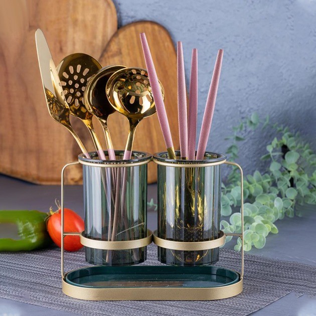 9-Piece Utensil Set with Holder