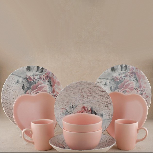 Pastel hotsell dinner set